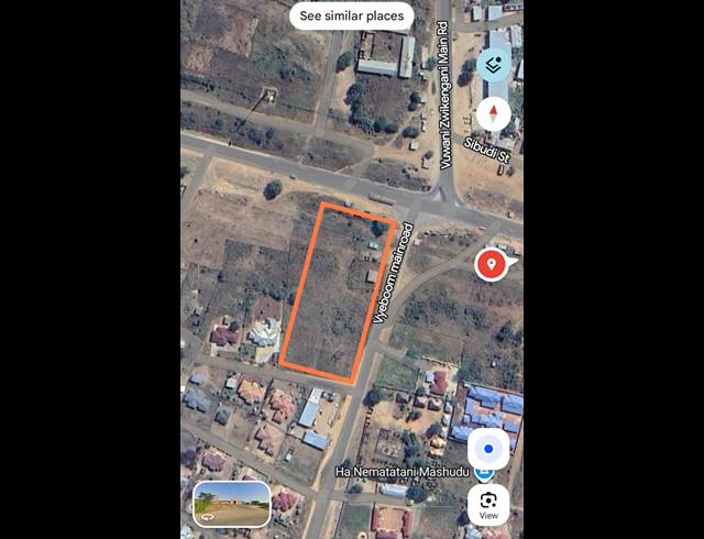 10,000M² VACANT LAND FOR SALE IN VUWANI